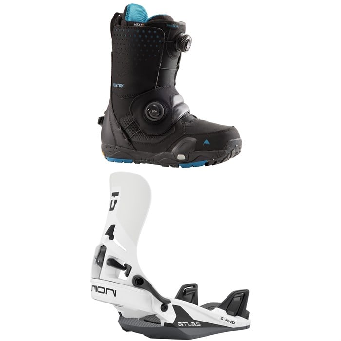 Burton - Burton Photon Step On Wide Snowboard Boots + Union Atlas Step On Snowboard Bindings 2026