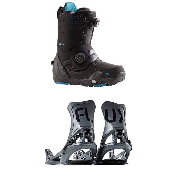Burton - Burton Photon Step On Wide Snowboard Boots + Flux DS Step On Snowboard Bindings 2026