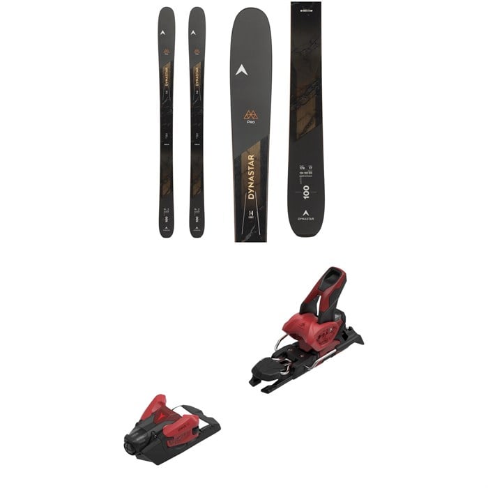 Dynastar - Dynastar M-Pro 100 Ti Skis + Atomic Strive 12 GW Ski Bindings