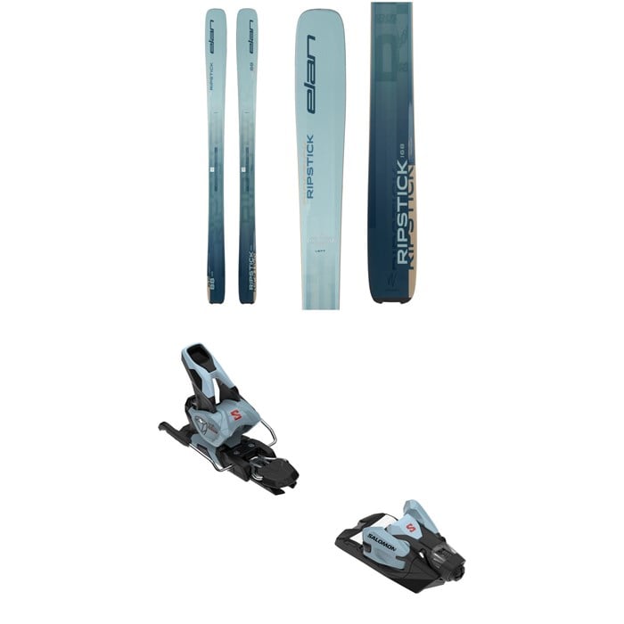 Elan - Elan Ripstick 88 Skis - Women's 2026 + Salomon Strive 12 GW Ski Bindings
