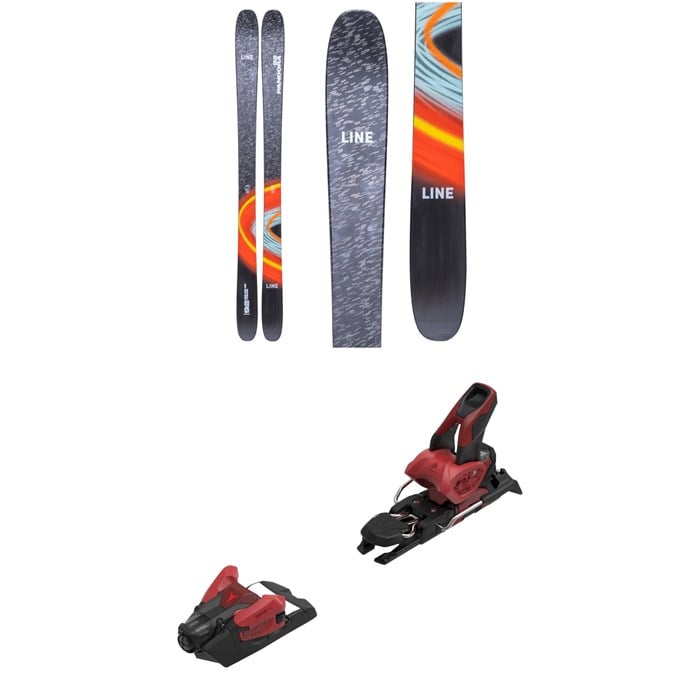 Line - Line Skis Pandora 92 Skis + Atomic Strive 12 GW Ski Bindings