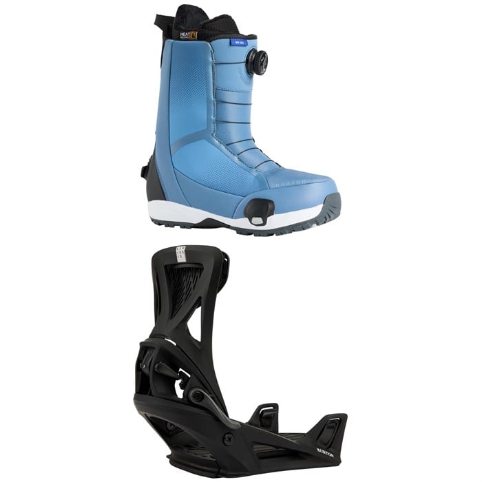 Burton - Burton Waverange Step On Snowboard Boots + Step On Genesis Snowboard Bindings 2026
