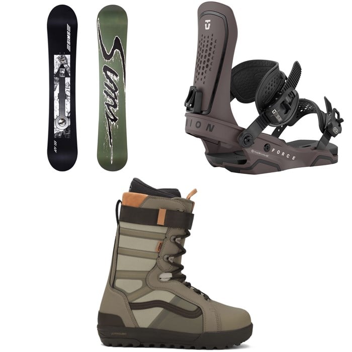 Sims - Sims ATV Snowboard + Union Force Snowboard Bindings + Vans Hi-Standard Pro Snowboard Boots 2026