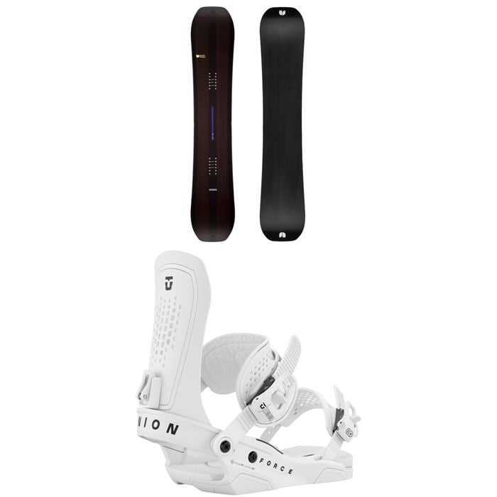 United Shapes - United Shapes Object Snowboard + Union Force Snowboard Bindings 2026