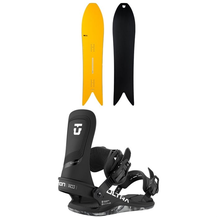 United Shapes - United Shapes Experiment Snowboard + Union Ultra Snowboard Bindings - Women's 2026