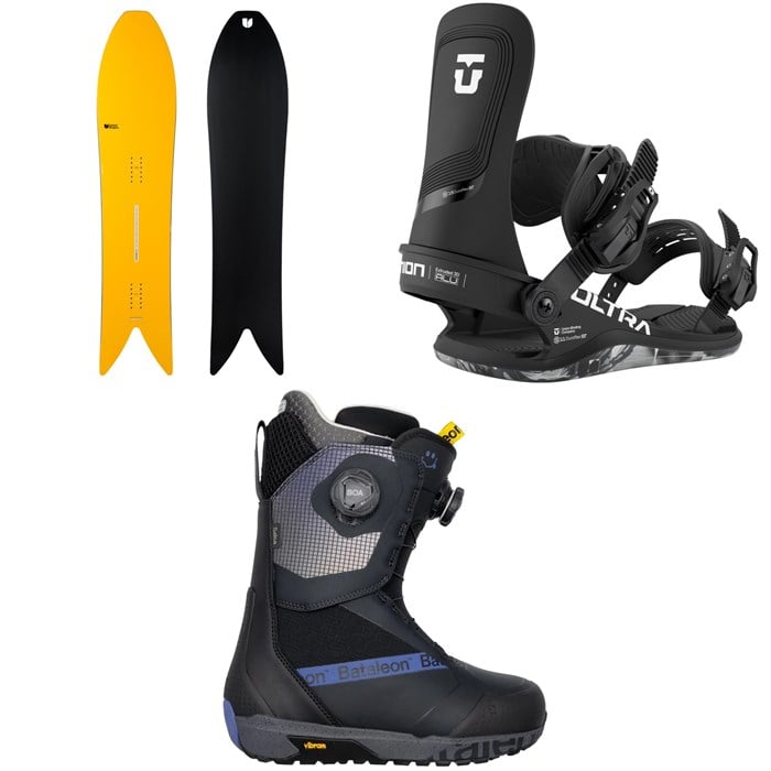 United Shapes - United Shapes Experiment Snowboard + Union Ultra Snowboard Bindings + Bataleon Salsa Boa Snowboard Boots - Women's 2026