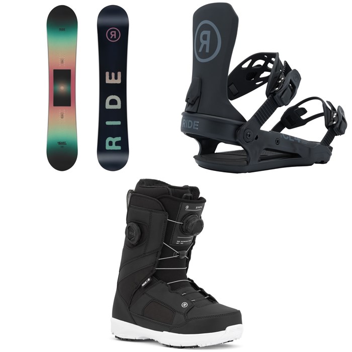 Ride - Ride Heartbreaker Snowboard + CL-4 Snowboard Bindings + Synth Snowboard Boots - Women's 2026
