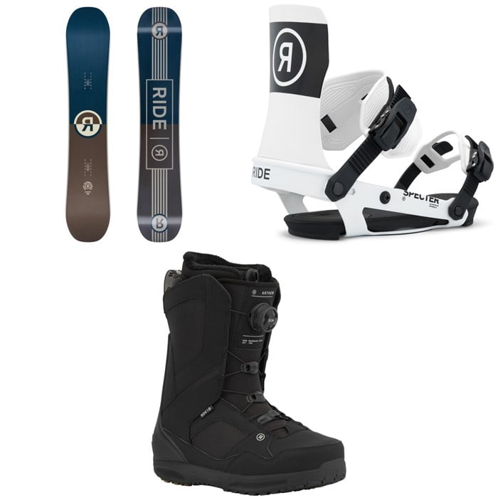 Ride - Ride Agenda Snowboard + Specter Snowboard Bindings + Anthem Snowboard Boots 2026