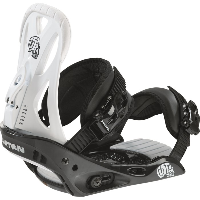 Burton Custom Smalls Snowboard Bindings Youth Demo 2010 Used