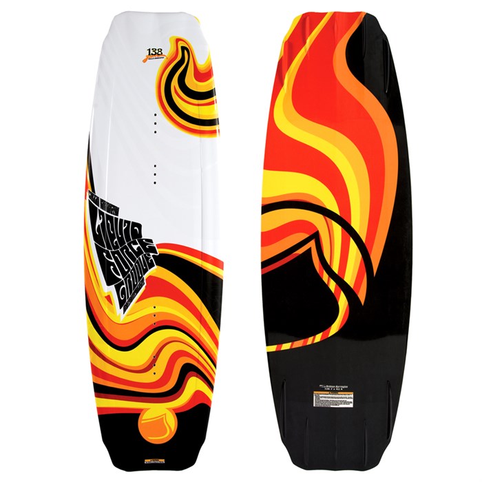 Liquid Force Groove Wakeboard + Alpha OT (Open Toe) Wakeboard Bindings