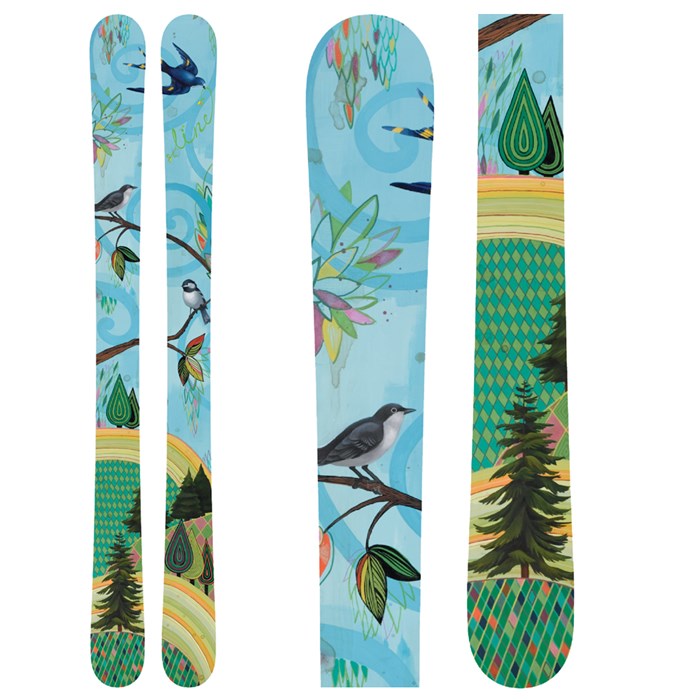 Line - Line Skis Pandora Skis + Marker Bindings - Used 2009 - Used