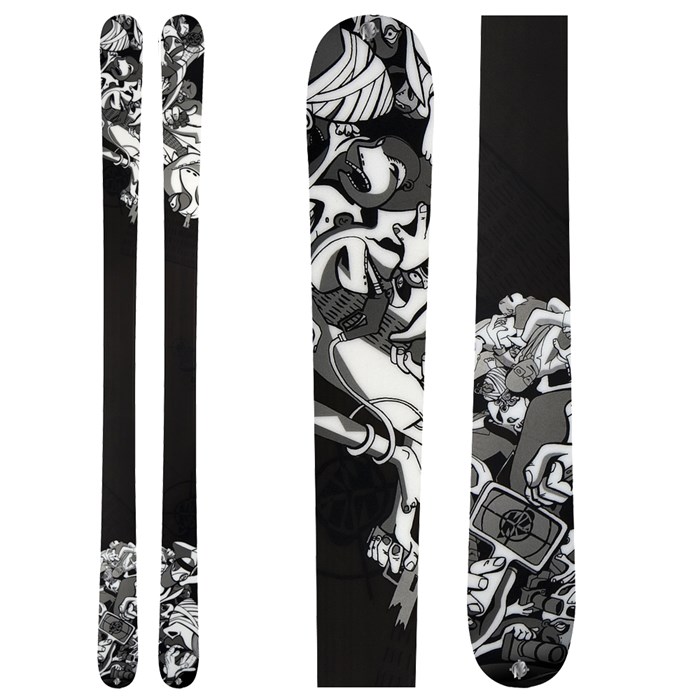 k2 2008 skis K2 Fujative Skis - New Demo 2008