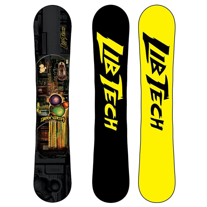 Dwaal steno wetgeving Lib Tech Dark Series C2BTX Banana Rocker Snowboard 2011 | evo