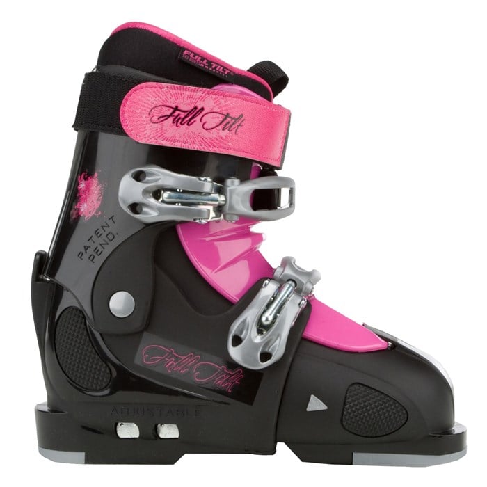 Full Tilt Growth Spurt Adjustable Ski Boots (Small) Girls 2011 evo