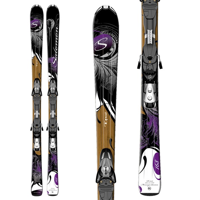 Salomon Origin Topaz Skis + Z10 Ti Bindings - Women's 2011 | evo