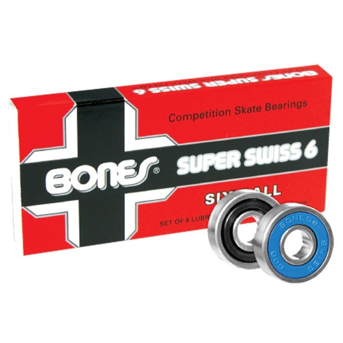 Bones Super Swiss 6 Ball Bearings | evo