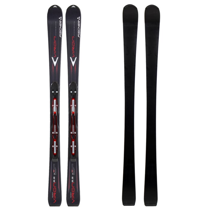 Fischer Viron 2.2 Powerrail Skis + RS 10 Powerrail Bindings 2011