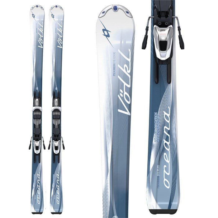最も優遇 Oceana Attiva Volkl Skis Women's - Bindings 10.0 LT Motion + スキー