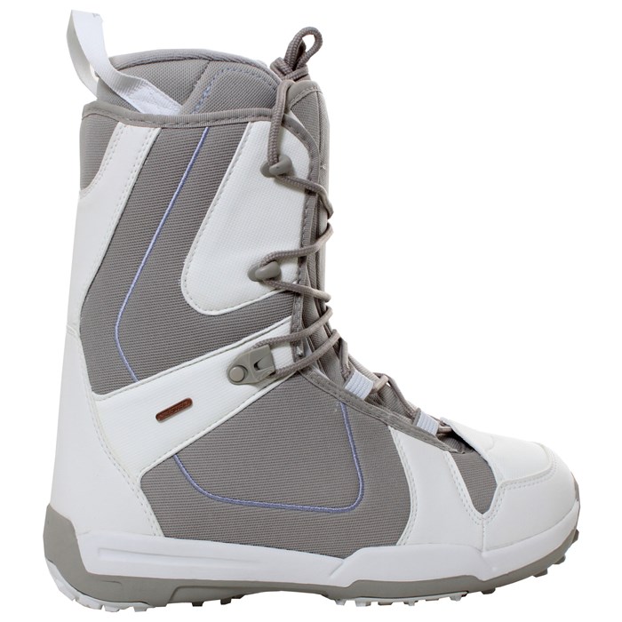 Nice White & Gray SALOMON LINEA Snowboard Boots US 9 UK 7.5 F 41 CM 26 