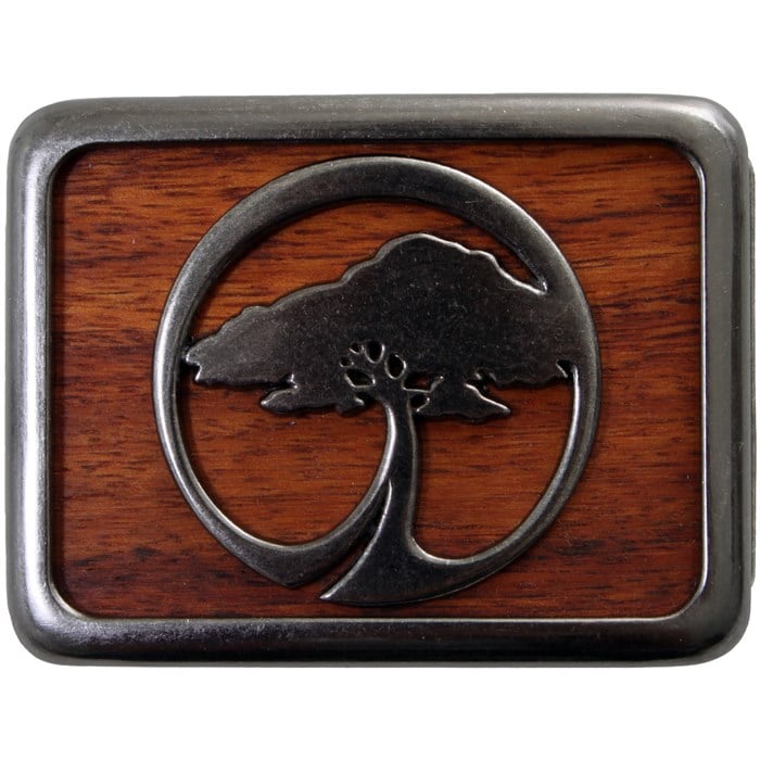 Arbor Koa Icon Small Belt Buckle | evo