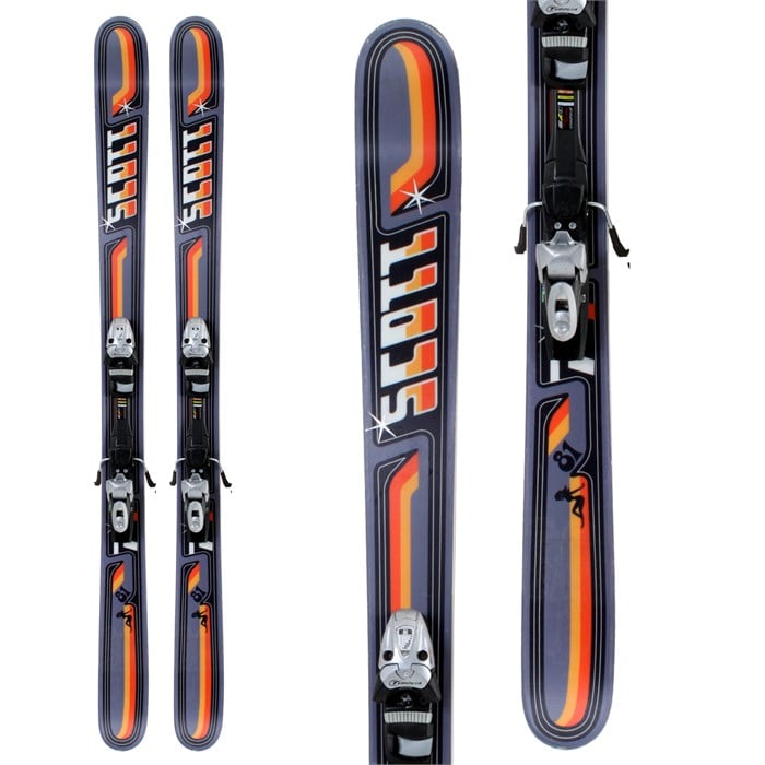 Scott - Scott P4 Skis + Bindings - Used 2009 - Used