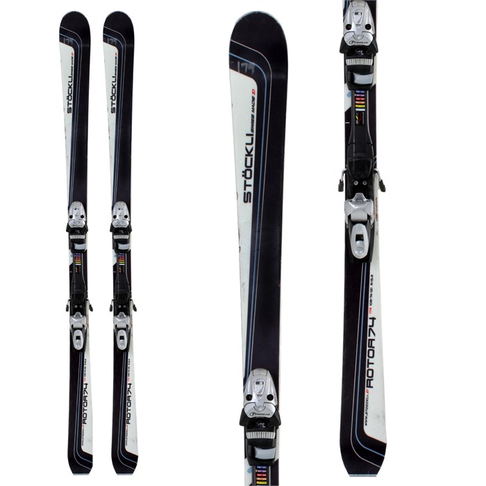 Stöckli - Stockli Rotor 74 Skis + Bindings - Used 2010 - Used