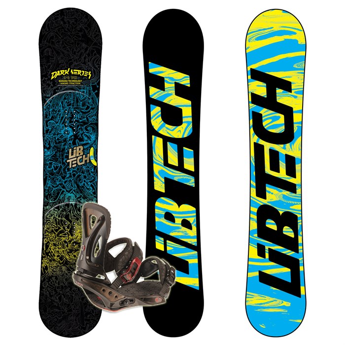 Lib Tech Dark Series C2BTX Banana Rocker Snowboard + C60 Snowboard