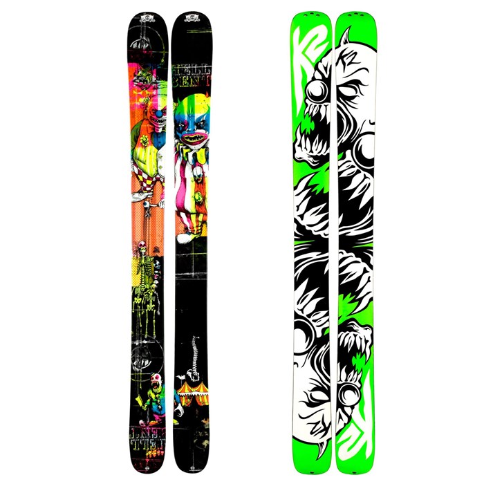 K2 HellBent Skis + Marker Griffon Schizo Bindings 2011 | evo