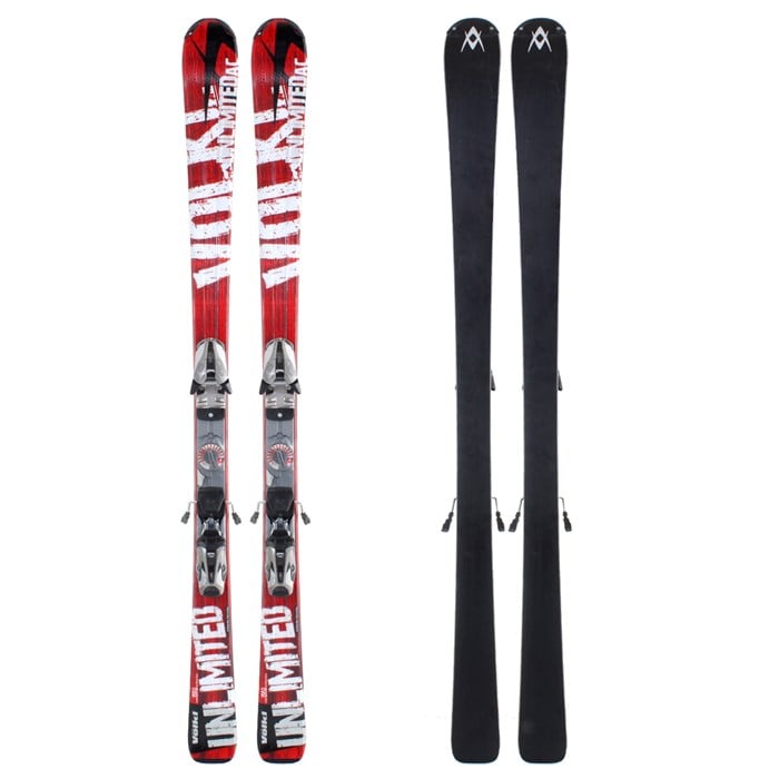 Volkl Unlimited AC Skis + Bindings - Used 2009 - Used | evo