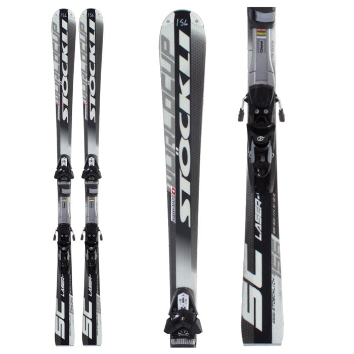 Stockli Laser SC Skis + Bindings Used 2009 evo