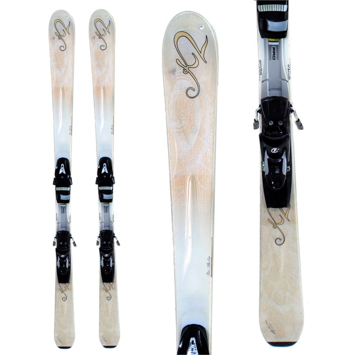 K2 - K2 T9 First Luv Skis + Bindings - Used 2008 - Used