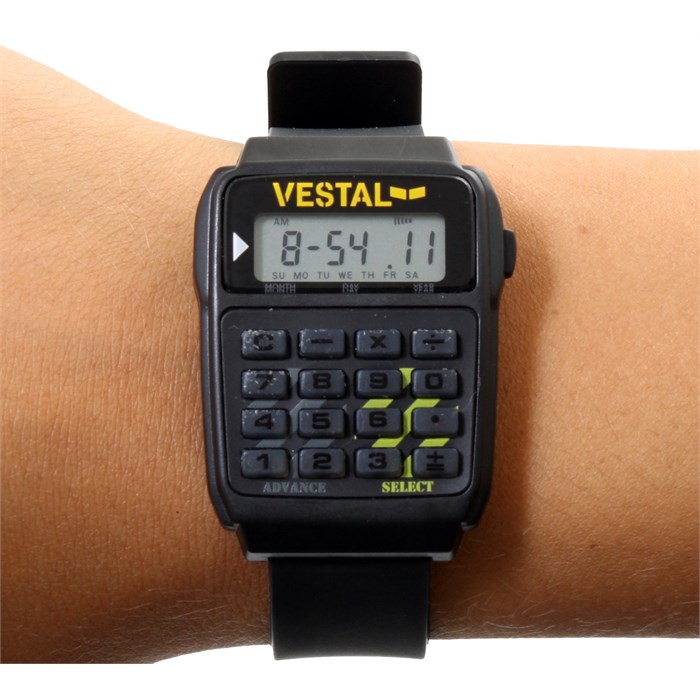 vestal calculator watch
