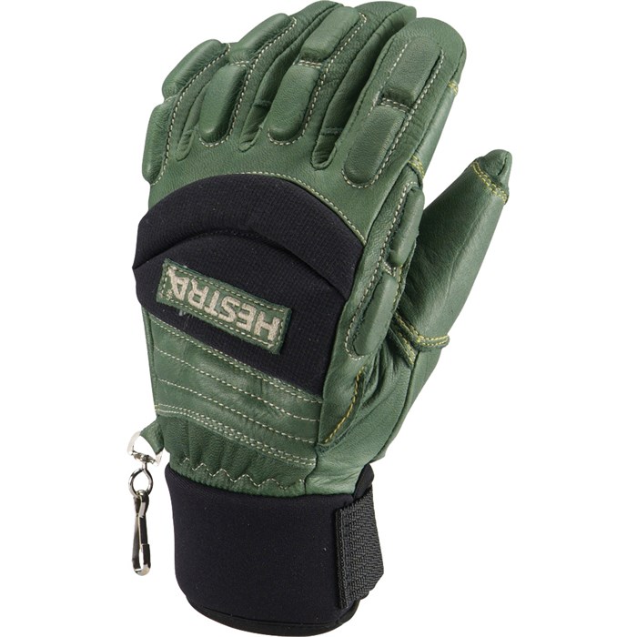 HESTRA - hrs Heli Ski Female - Pale grey & offwhite | Hestra Gloves