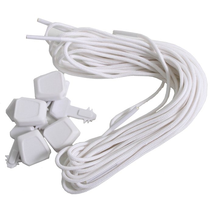 Ronix White Lace Lock Kit (Set of 4) 2011 evo