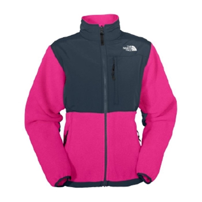 pink denali north face jacket