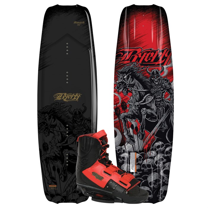 Byerly Wakeboards Monarch Wakeboard 54" + Verdict Boots 2011 evo