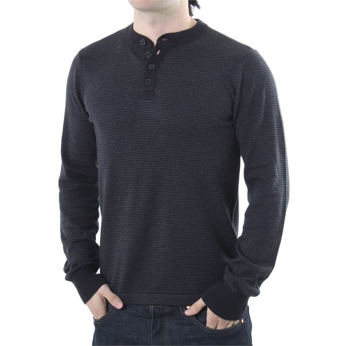 RVCA - RVCA Me Long Sleeve Henley Shirt