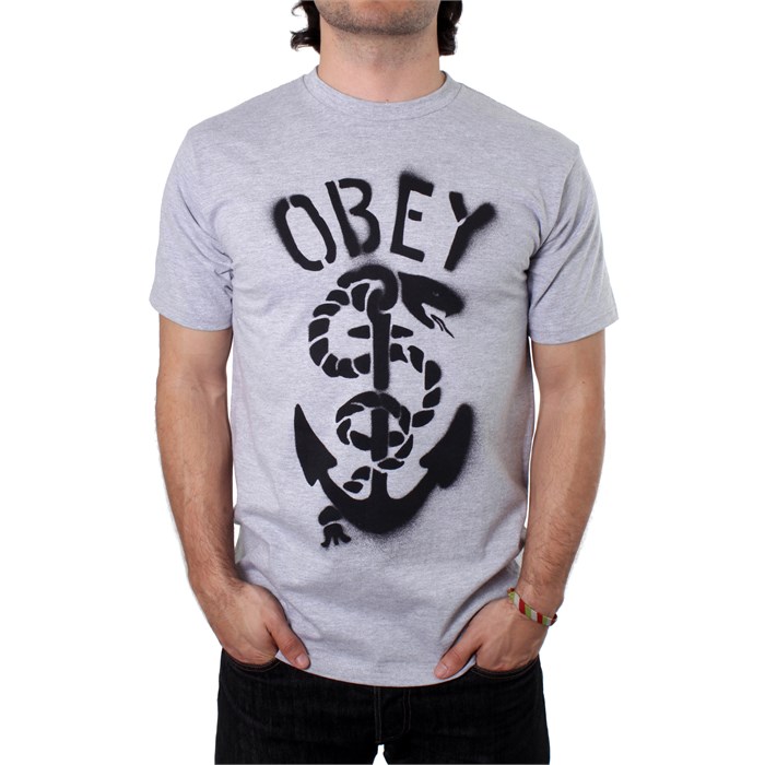 Obey Clothing - Obey Clothing Serpent & Anchor T Shirt
