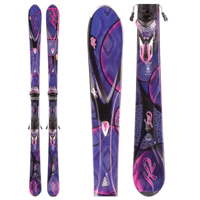 K2 - SuperFree Skis + Marker ERS 11.0 TC Bindings - Women's 2012