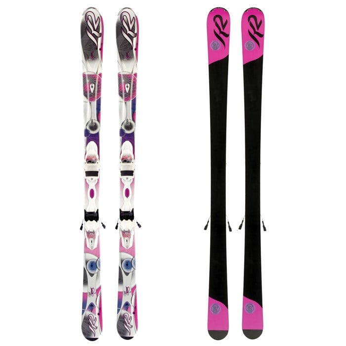 K2 SuperSweet Skis + Marker ER3 10.0 Bindings - Women's 2012 