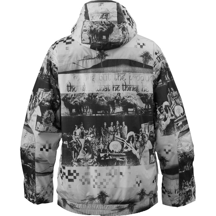 BURTON The White Collection Such A Deal Blue & White Jacket