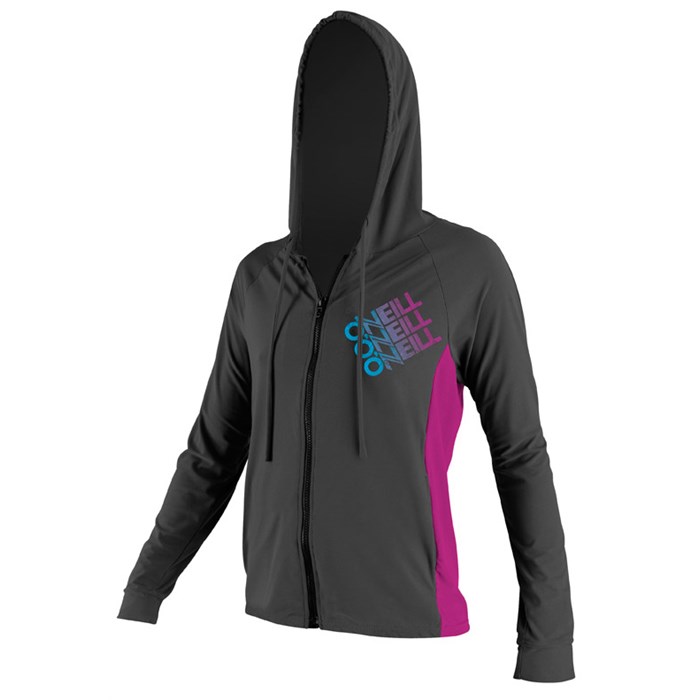 t shirt zip hoodie women's