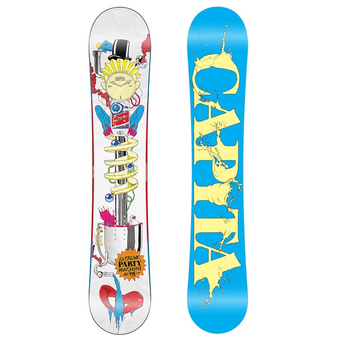 CAPiTA - Stairmaster EXTREME Snowboard + Union Force Snowboard Bindings 2012