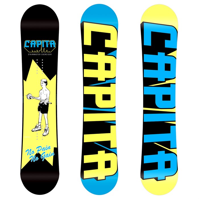 CAPiTA - CAPiTA Stairmaster Snowboard + Union DLX Snowboard Bindings 2012
