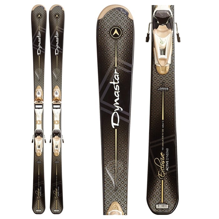 Dynastar Exclusive Active D'N Star Skis + Nova Exclusive AFC Fluid