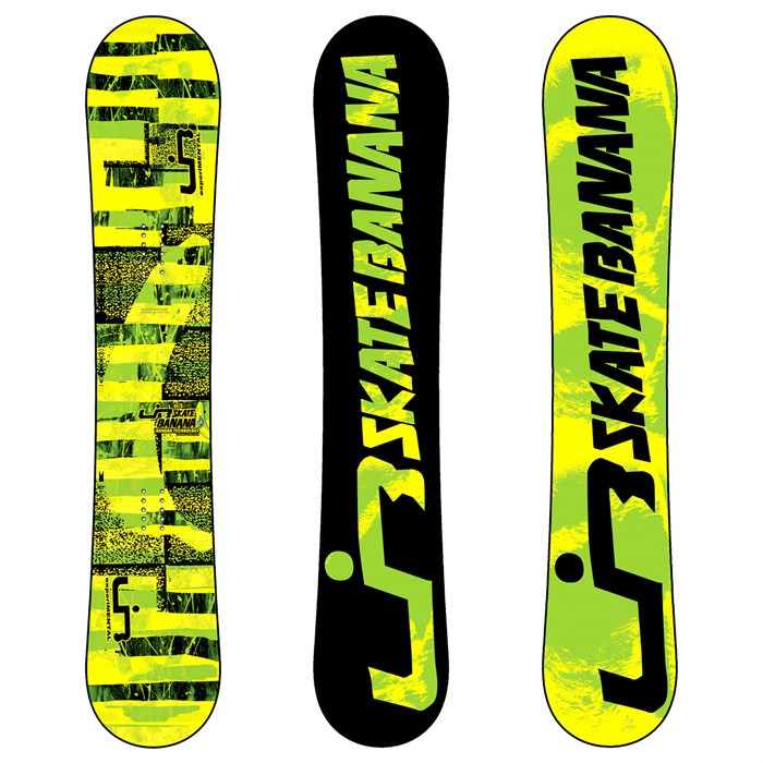 angry snowboarder skate banana