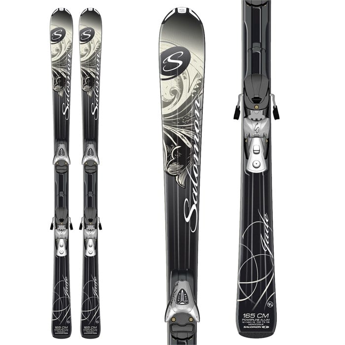 Salomon Jade Skis LZ 9 Bindings Women s 2011 evo