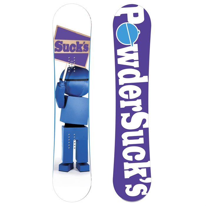 StepChild Powder Sucks Reverse Camber Snowboard 2012 | evo