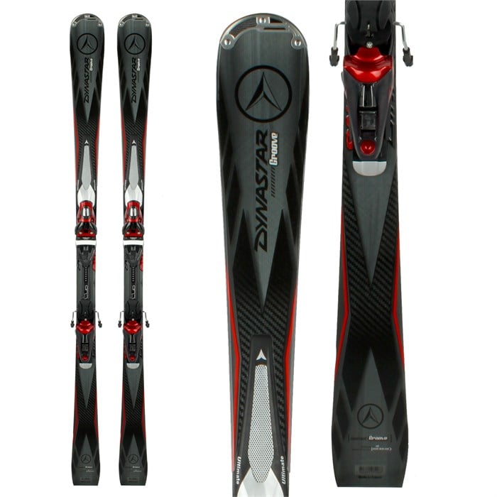 Dynastar - Dynastar Contact Groove Anthracite Skis + NX 12 Fluid Bindings 2011
