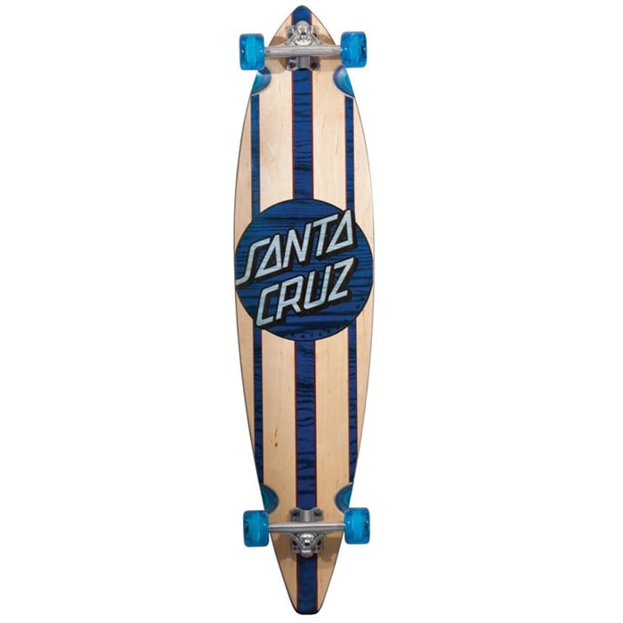 søskende Ejeren krystal Santa Cruz Mahaka Blue Longboard Complete | evo